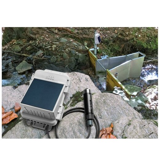 RX2104  MicroRX Datenlogger fr Pegelmessung mit integriertem Solarpanel