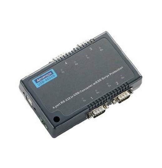 USB-4604BM Industrieller Schnittstellen-Konverter USB zu 4x RS-232/422/485