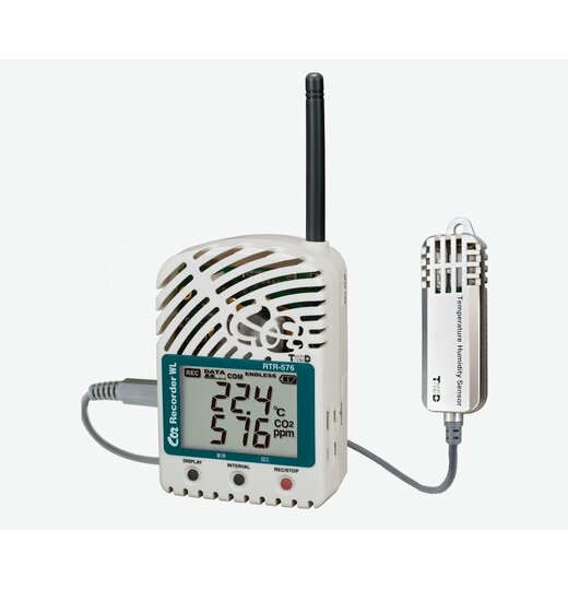 RTR-576-S Funk Datenlogger fr CO2- und Klimamessungen High Precision
