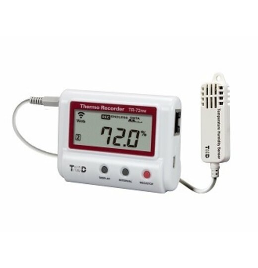 TR-72nw-S Datenlogger fr Temperatur und Feuchtemessung (hochprzise)