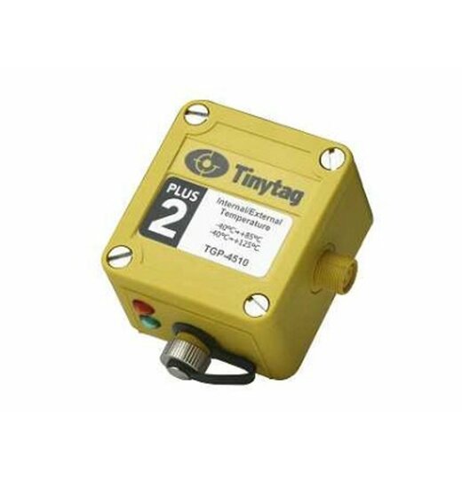TGP-4510 2-Kanal Temperatur-Datenlogger, mit integriertem Sensor und Anschluss fr Thermistor-Messfhler